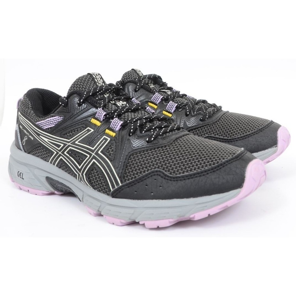 Asics GEL-VENTURE 8 Womens 7.5 Trail Running Shoes Low Top Lace Up Sneakers